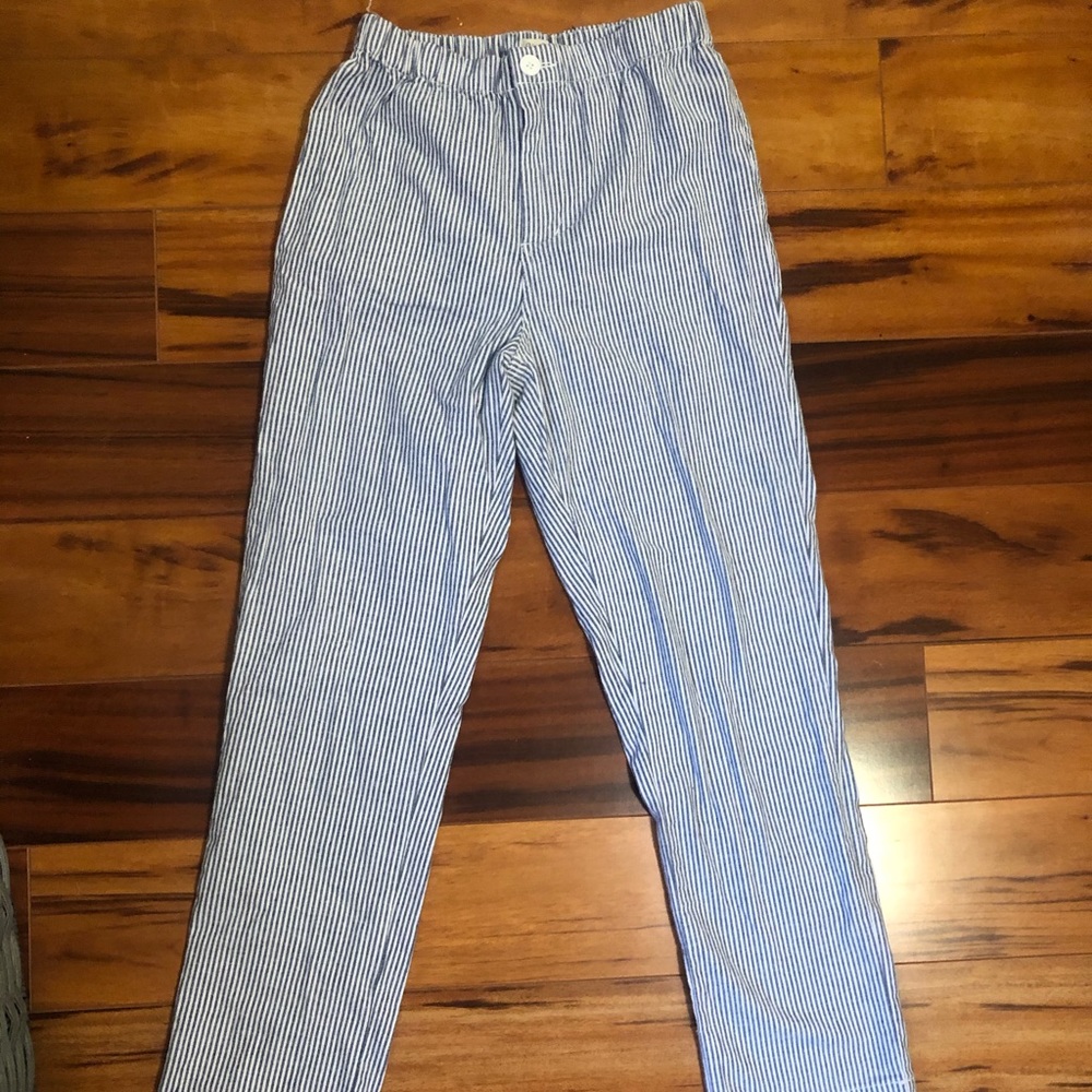 Brandy Melville striped pants.